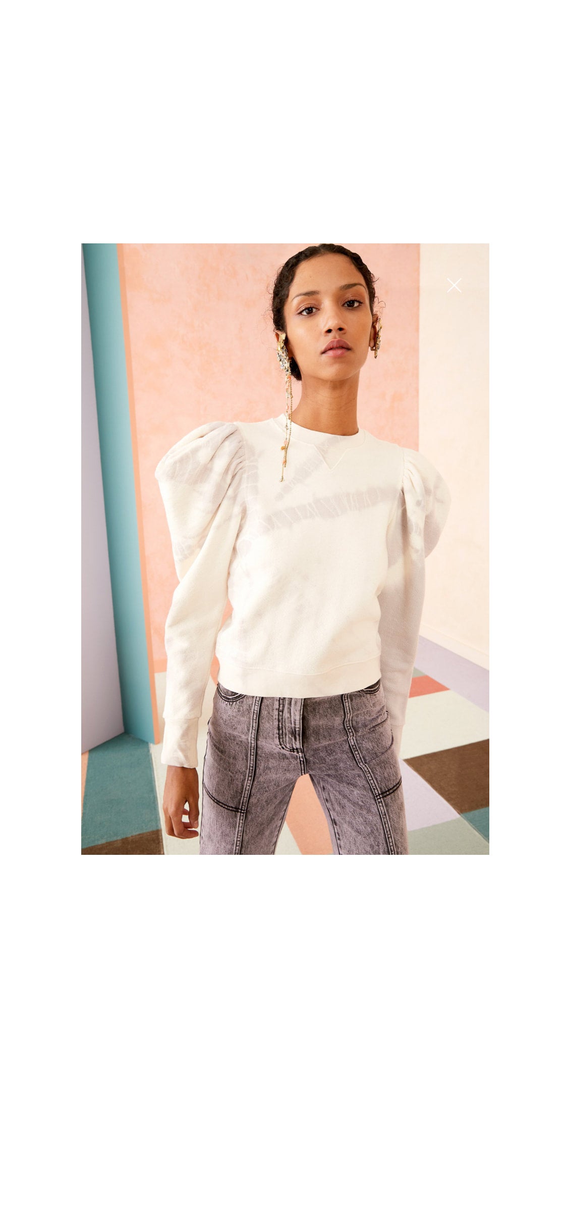 Ulla johnson sweatshirt clearance